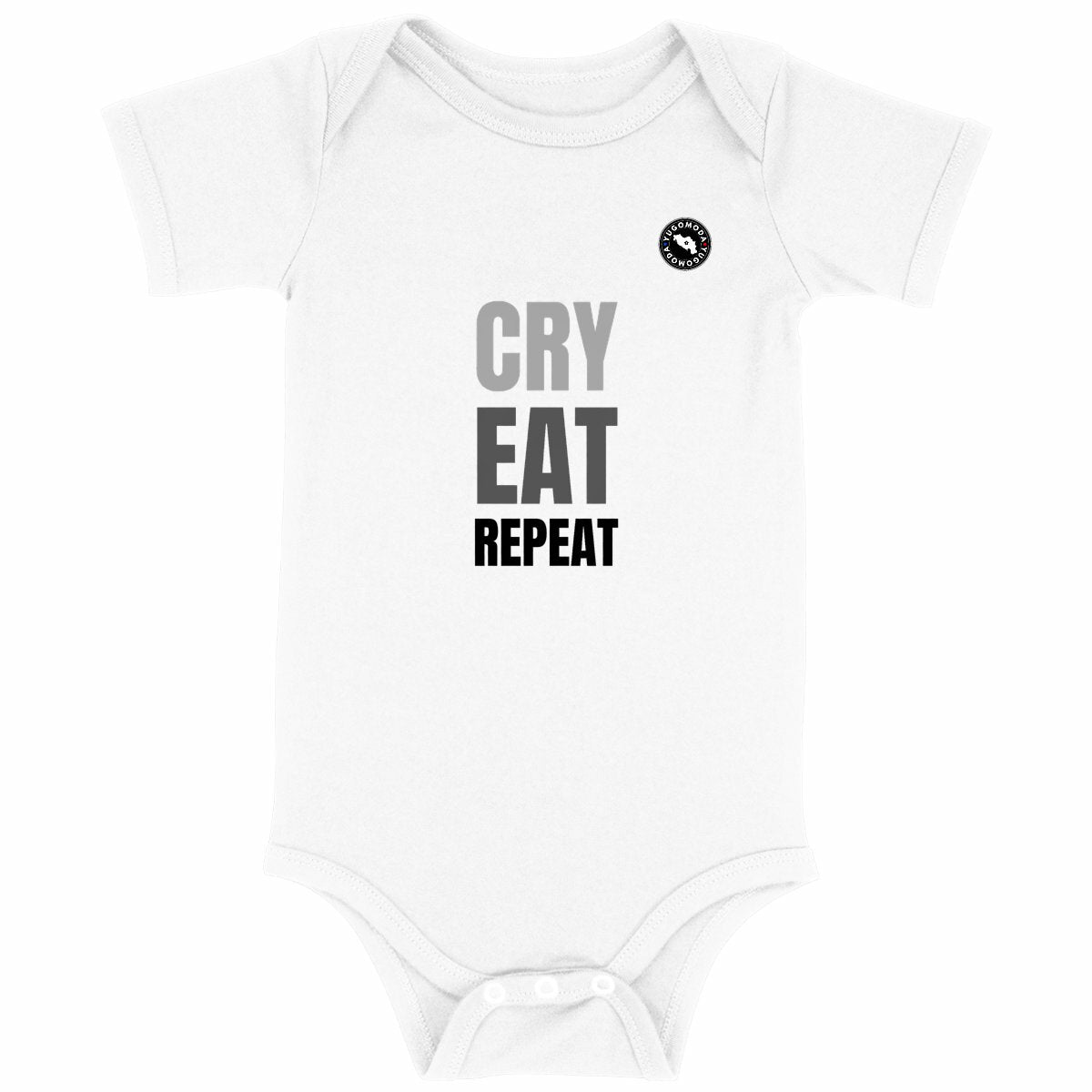 Body bébé - CRY EAT REPEAT